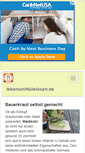 Mobile Screenshot of lebensmittelwissen.de